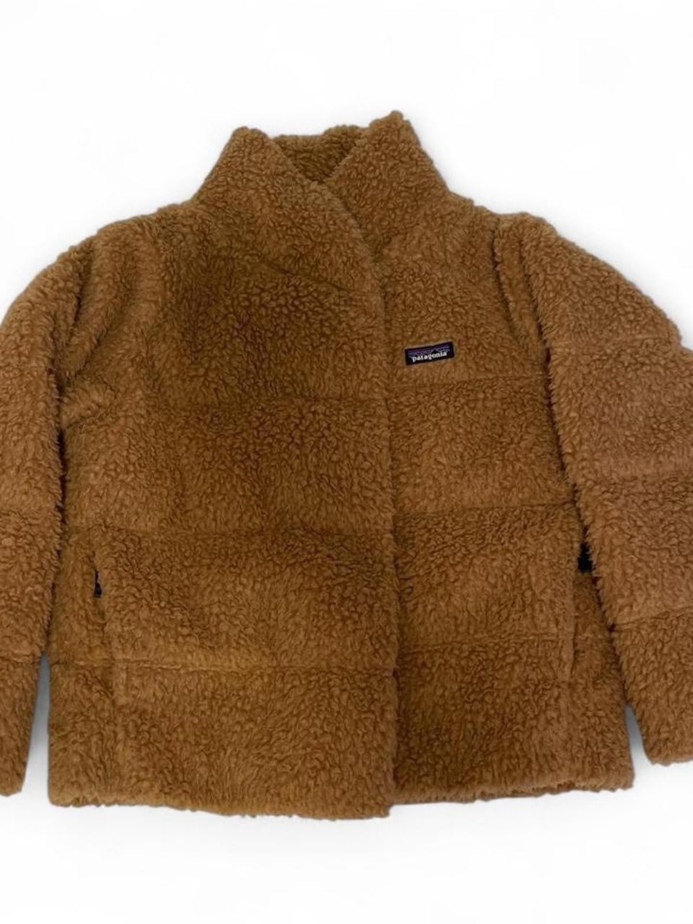 Patagonia Teddy Fleece Jacket - Camel/Tan - Picture 2 of 3